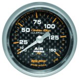 Autometer Carbon Fiber 52mm 150 PSI Mechanical Air Pressure Gauge thumbnail 4