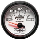 Autometer Phantom II 52.4mm SSE 100-250 Deg F Water Temperature Gauge thumbnail 1