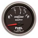 Autometer Sport-Comp II 52mm 73-10 ohms Short Sweep Electronic Fuel Level Gauge thumbnail 3