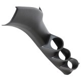 Autometer 95-98 Nissan 240SX Black Triple 52mm Pillar Pod thumbnail 2