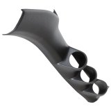 Autometer 95-98 Nissan 240SX Black Triple 52mm Pillar Pod thumbnail 3