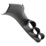 Autometer 95-98 Nissan 240SX Black Triple 52mm Pillar Pod thumbnail 4