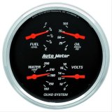Autometer Designer 5in In-Dash Kit Box- Speedo & Elec Oil Press, H2O Temp, Volt, Fuel thumbnail 2