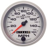 Autometer Ultra-Lite II 3-3/8in 160MPH Mechanical Speedometer thumbnail 3