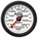 Autometer Phantom II 52mm Full Sweep Electronic 100-260 Deg F Transmission Temperature Gauge thumbnail 1