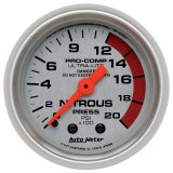 Autometer Ultra-Lite 52mm 2000 PSI Mechanical Nitrous Pressure Gauge thumbnail 3