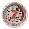 Autometer Ultra-Lite 52mm 2000 PSI Mechanical Nitrous Pressure Gauge thumbnail 6