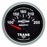 Autometer Sport-Comp II Short Sweep Electronic 100-250 Deg F Transmission Temp Gauge thumbnail 4