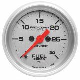 Autometer Ultra-Lite 52mm 0-30 PSI Full Sweep Electronic Fuel Pressure Gauge thumbnail 4