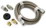 Autometer #4 Braided SS Line (-4AN) 6ft -4AN and 1/8in NPTF Fittings thumbnail 8