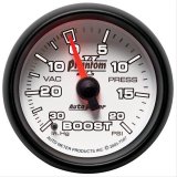Autometer Phantom II 52.4mm Mechanical Vacuum / Boost Gauge 30 In. HG/20 PSI thumbnail 2