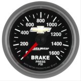 Autometer Performance Parts 52mm 0-1600 PSI Brake Pressure COPO Camaro Gauge Pack thumbnail 1