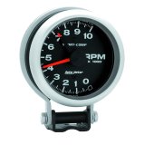 Autometer Standard 3-3/4in 10,000 RPM Pedestal Mount Tachometer Sport Comp thumbnail 3