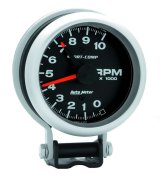 Autometer Standard 3-3/4in 10,000 RPM Pedestal Mount Tachometer Sport Comp thumbnail 8