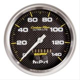 Autometer Ultra-Lite Carbon Fiber 5in 140 MPH In-Dash Full Sweep GPS Speedometer thumbnail 1