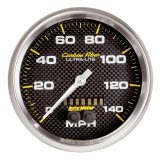 Autometer Ultra-Lite Carbon Fiber 5in 140 MPH In-Dash Full Sweep GPS Speedometer thumbnail 4
