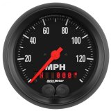 Autometer Z Series 3-3/8in 140 MPH In-Dash Full Sweep GPS Speedometer thumbnail 1