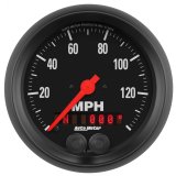 Autometer Z Series 3-3/8in 140 MPH In-Dash Full Sweep GPS Speedometer thumbnail 4