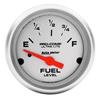 Autometer Ultra-Lite 52mm 73 OHMS Empty/10 OHMS Full Short Sweep Electronic Fuel Level Gauge thumbnail 6