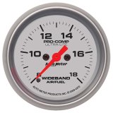 Autometer Ultra-Lite 52mm Wideband Air/Fuel Gauge Analog Stepper Motor thumbnail 4