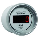 Autometer Ultra-Lite 2-1/16in 1600 PSI Digital Nitrous Pressure Gauge - Silver thumbnail 5