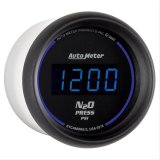 Autometer Ultra-Lite 2-1/16in 1600 PSI Digital Nitrous Pressure Gauge - Black thumbnail 2
