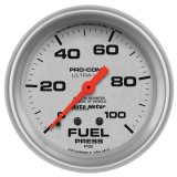 Autometer Ultra-Lite 2 5/8in Mechanical Fuel Pressure Gauge 100psi thumbnail 2