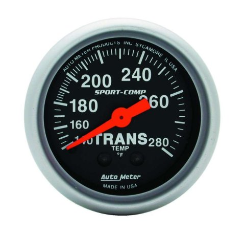 Autometer Sport Comp 140-280F Trans Temp Gauge thumbnail 8