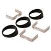 Autometer Gauge Mount Angle Rings Black 3 Pieces for 2 5/8in Gauges thumbnail 6
