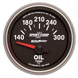 Autometer Sport-Comp II Electronic 140-300 Deg F Oil Temp Gauge thumbnail 2