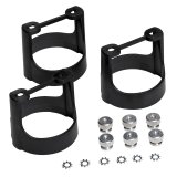 Autometer 2-1/16in Black Composite Gauge Bracket Kit (3pcs.) thumbnail 3