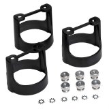 Autometer 2-1/16in Black Composite Gauge Bracket Kit (3pcs.) thumbnail 8