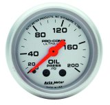 Autometer Ultra-Lite 52mm 0-200 PSI Mechanical Oil Pressure Gauge thumbnail 8