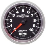 Autometer Sport-Comp II 3-3/8in 10K RPM In Dash Tachometer thumbnail 8