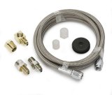 Autometer Braided Stainless Steel Line #3 Dia. 6ft Length -3AN and 1/8in NPTF Fittings thumbnail 8