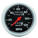 Autometer Sport-Comp 3-3/8 inch 120 MPH Mechanical Speedometer thumbnail 3
