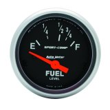 Autometer Sport Comp 52mm 16-158 Ohms Electronic Fuel Level Gauge thumbnail 2
