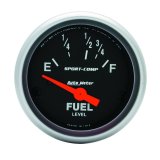 Autometer Sport Comp 52mm 16-158 Ohms Electronic Fuel Level Gauge thumbnail 3