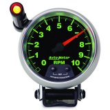 Autometer GS Quick Lite 3 3/4in 10k RPM Pedestal Tachometer thumbnail 4
