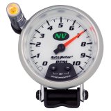 Autometer Quick Lite 3 3/4in 10k RPM Pedestal Tachometer w/ ext. thumbnail 4