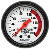 Autometer Phantom 52mm 0-2000 PSI Mechanical Nitrous Pressure Gauge thumbnail 8