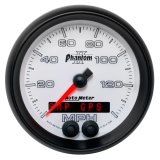 Autometer Phantom II 3-3/8in 0-140MPH In-Dash Electronic GPS Programmable Speedometer thumbnail 2