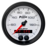 Autometer Phantom II 3-3/8in 0-140MPH In-Dash Electronic GPS Programmable Speedometer thumbnail 3