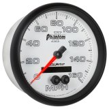 Autometer Phantom II 5in 0-140MPH In-Dash Electronic GPS Programmable Speedometer thumbnail 2