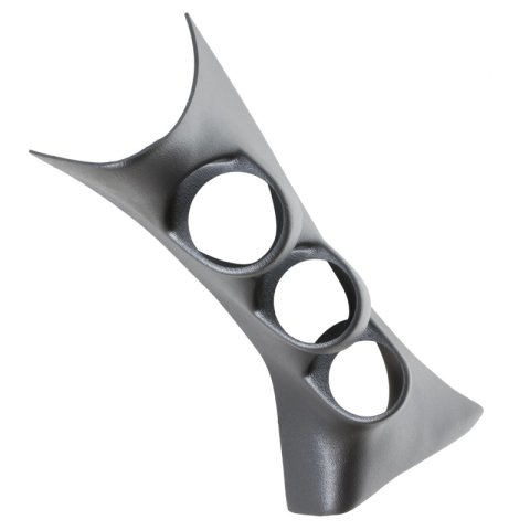 Autometer 07-11 Dodge Caliber Black Triple Pillar Pod thumbnail 2