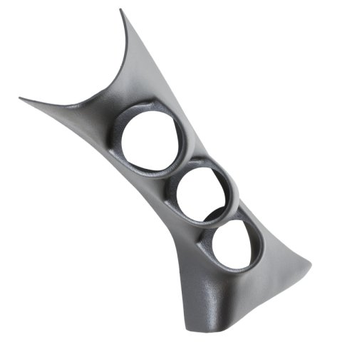 Autometer 07-11 Dodge Caliber Black Triple Pillar Pod thumbnail 3