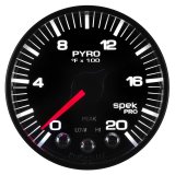 Autometer Spek-Pro 52.4mm 0-2000F Digital Stepper Motor Pyrometer Gauge thumbnail 7