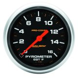 Autometer Pro Comp Full Sweep Electronic 1600F Pyrometer Gauge thumbnail 3