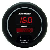 Autometer Sport-Comp Black 3 3/8in 160 MPH Digital Speedo Gauge thumbnail 3
