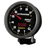 Autometer 5 inch Ultimate III Playback Tachometer 9000 RPM - Black thumbnail 7